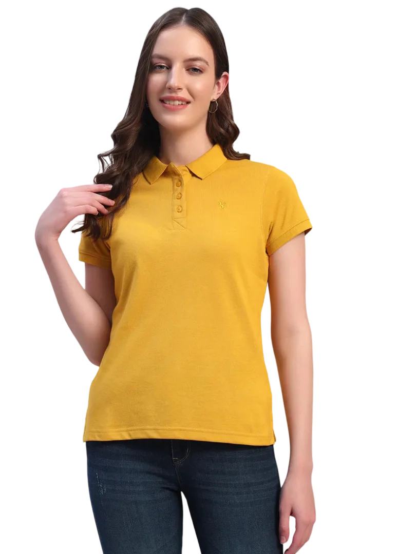 Yellow Polo T-Shirt